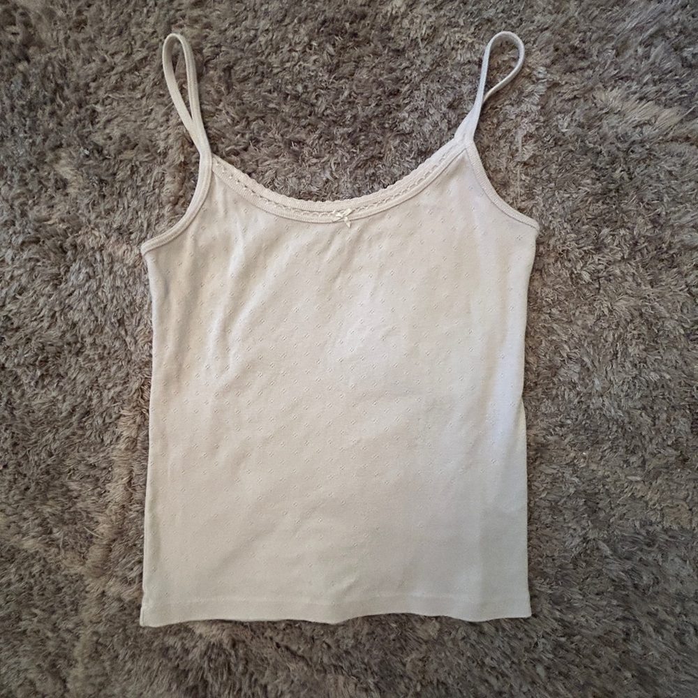 Brandy Melville Skylar Eyelet Tank